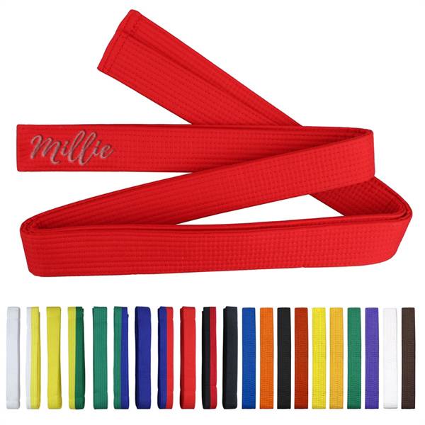 Double Wrap Martial Art Belt 260cm Length 4