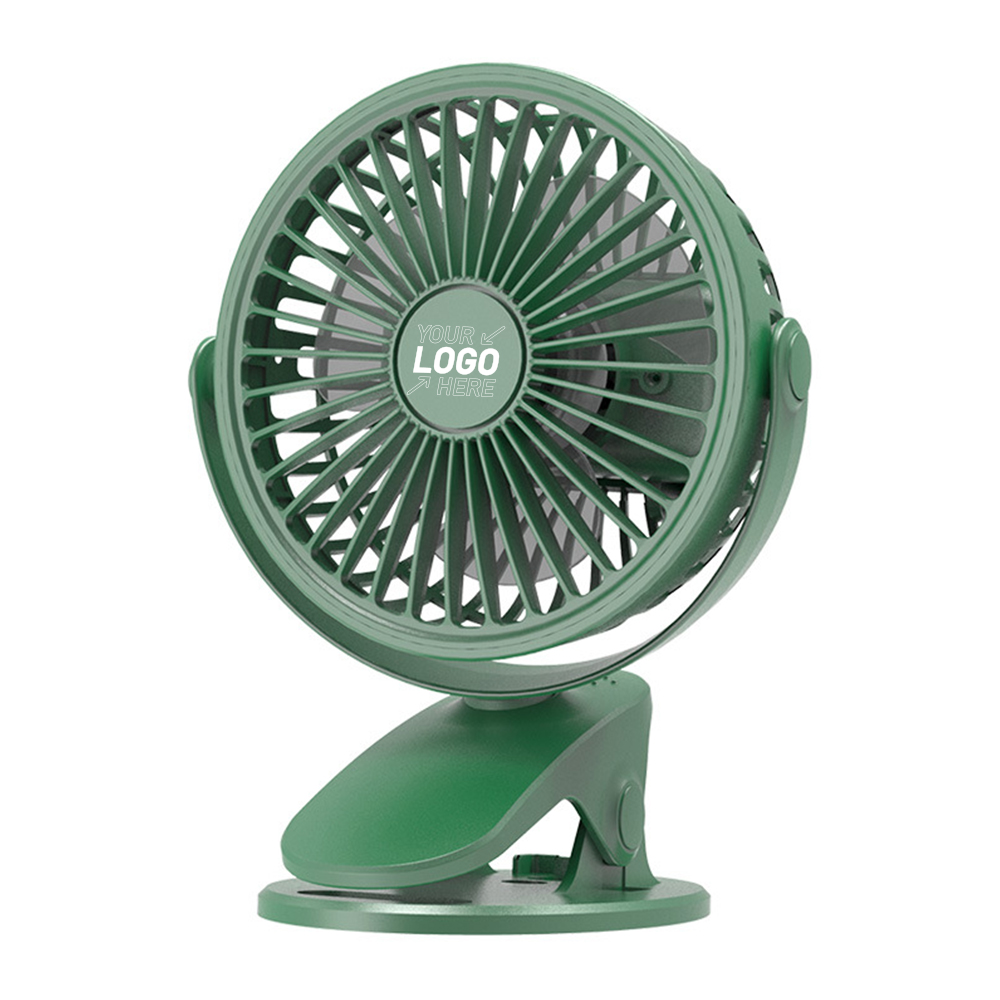 Rotatable Rechargeable Portable Clip USB Fan 3