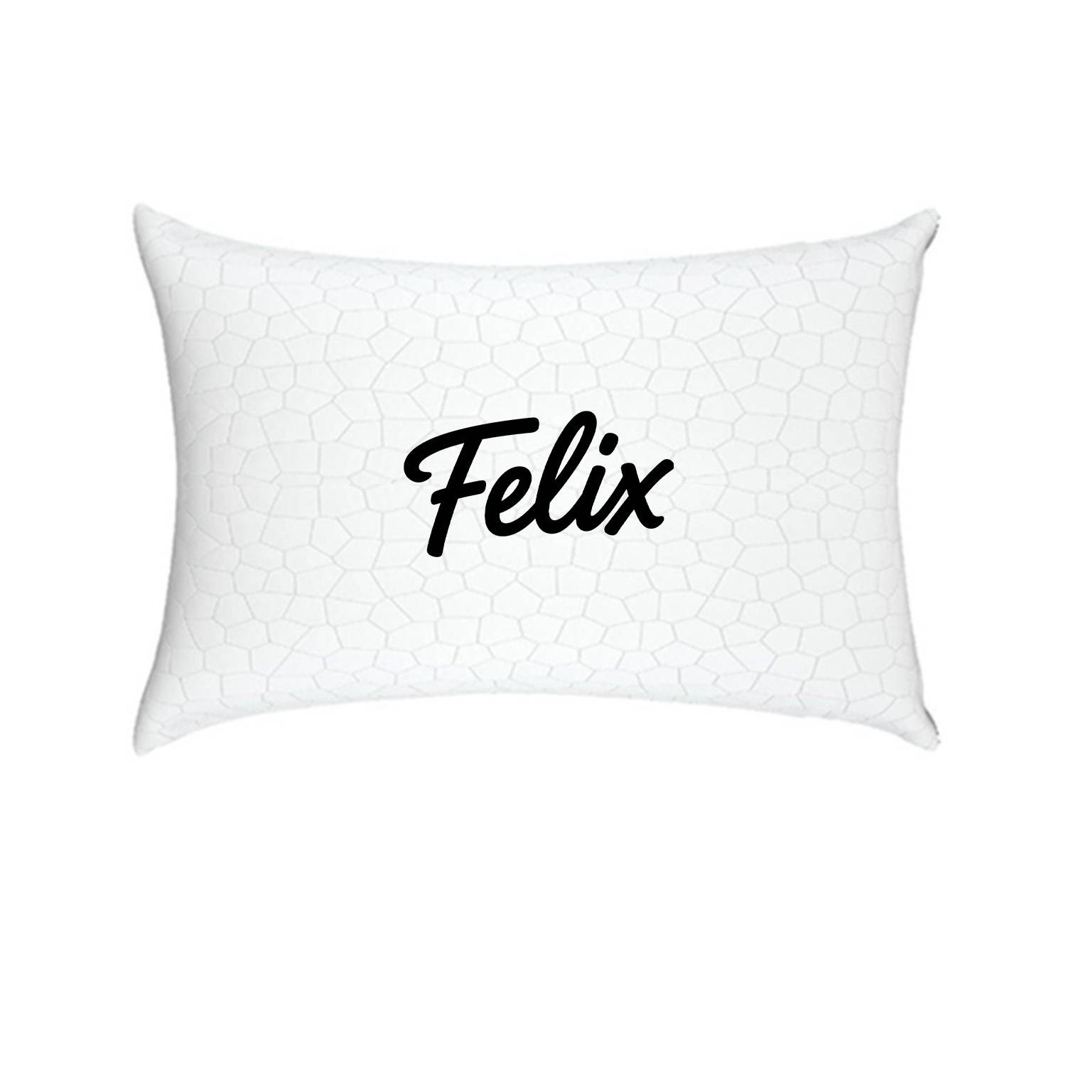 Cooling Memory Foam Pillow – Neck Support & Fiber Fill