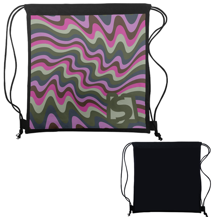 Economy Sublimated Drawstring Pack 2