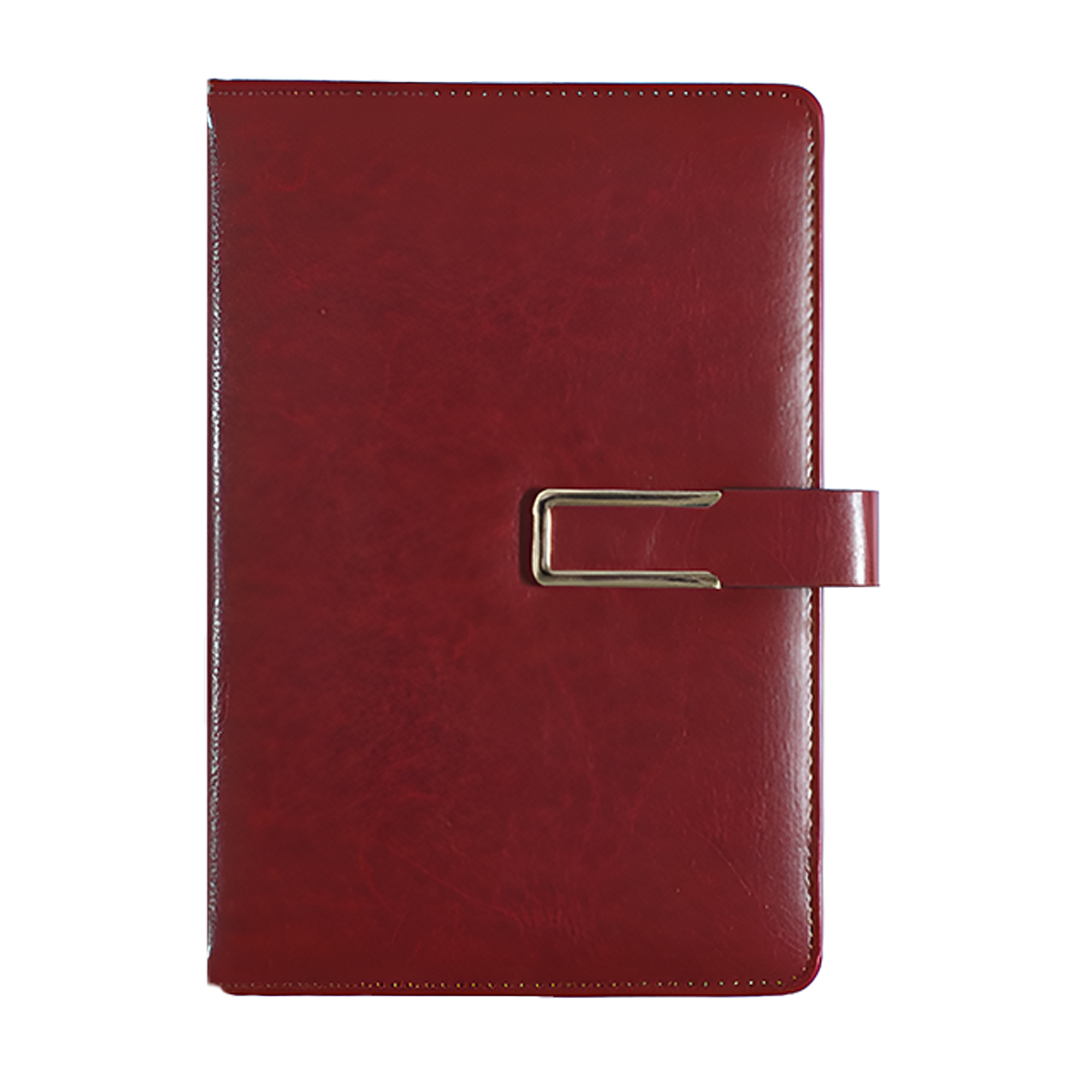 Stylish A5 Magnetic Buckle Leather Notebook 2