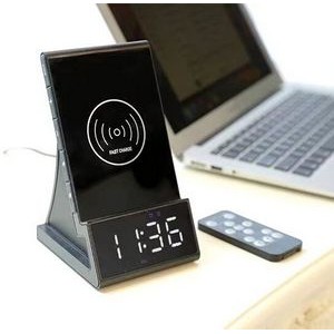 Wireless Charger With Speaker And Clock 3