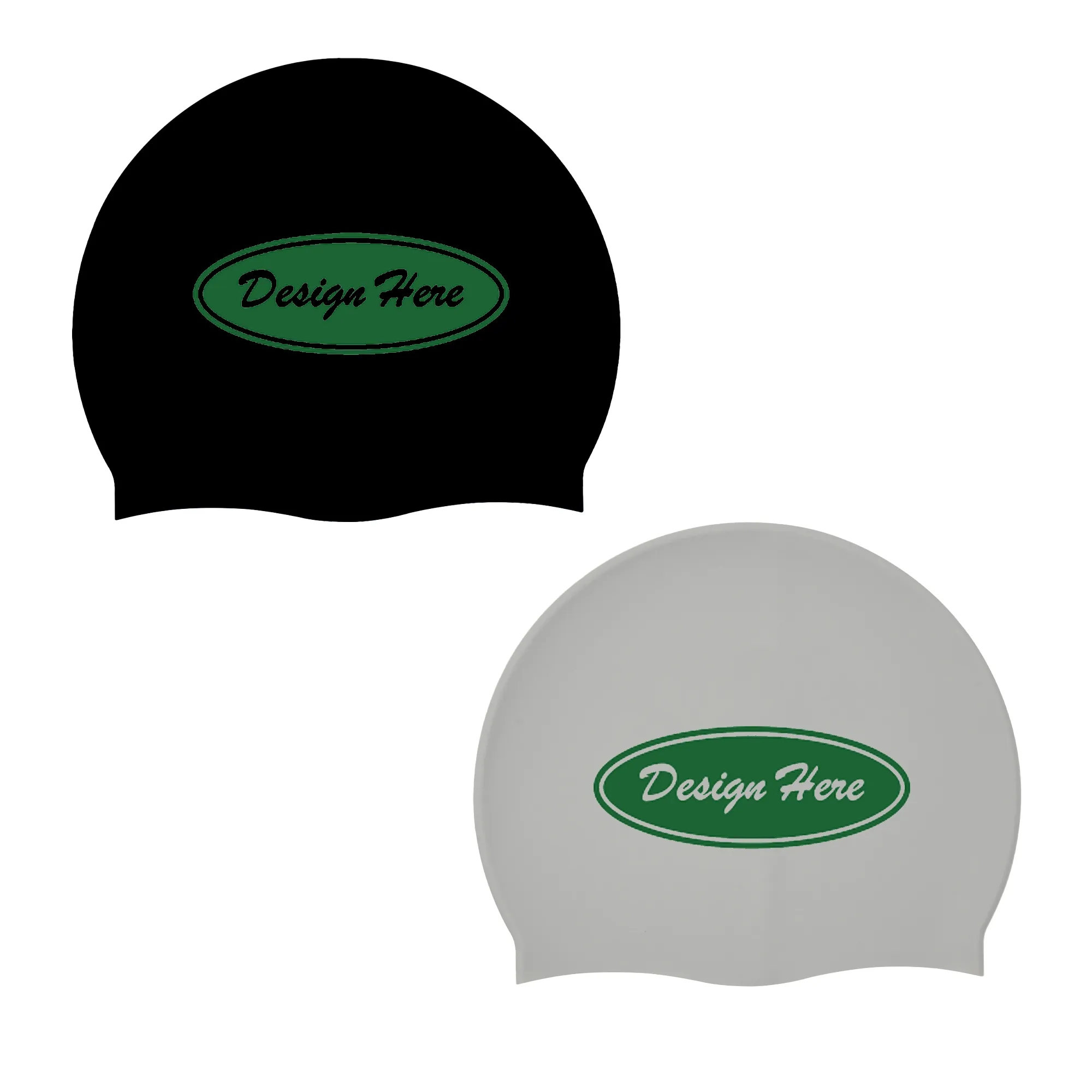 Unisex-Adult Silicone Swimming Cap 7