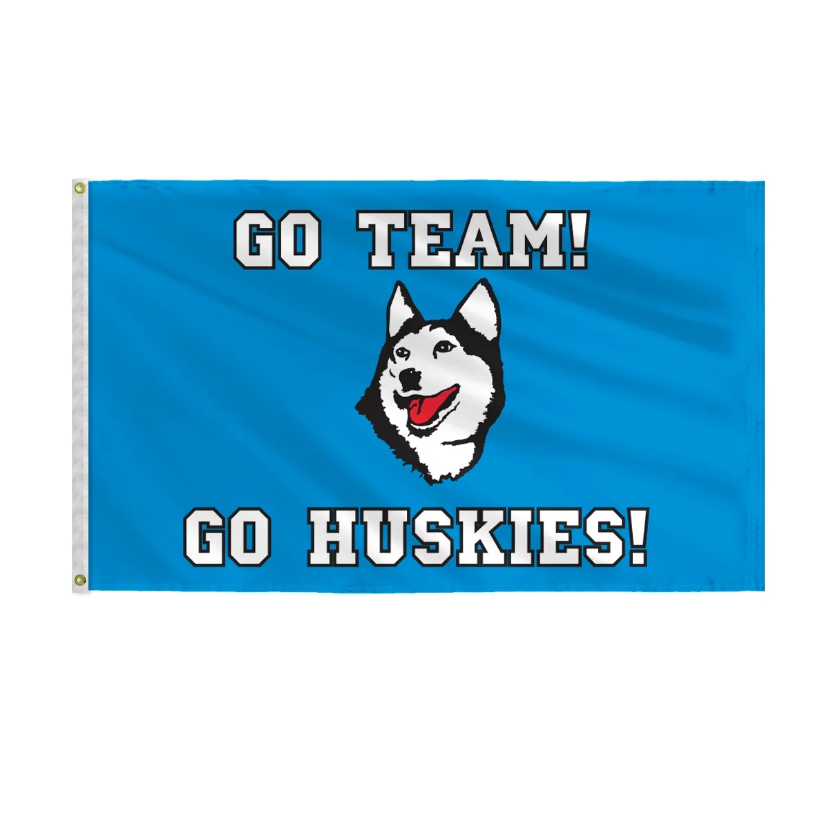 Husky Mascot Flags 2
