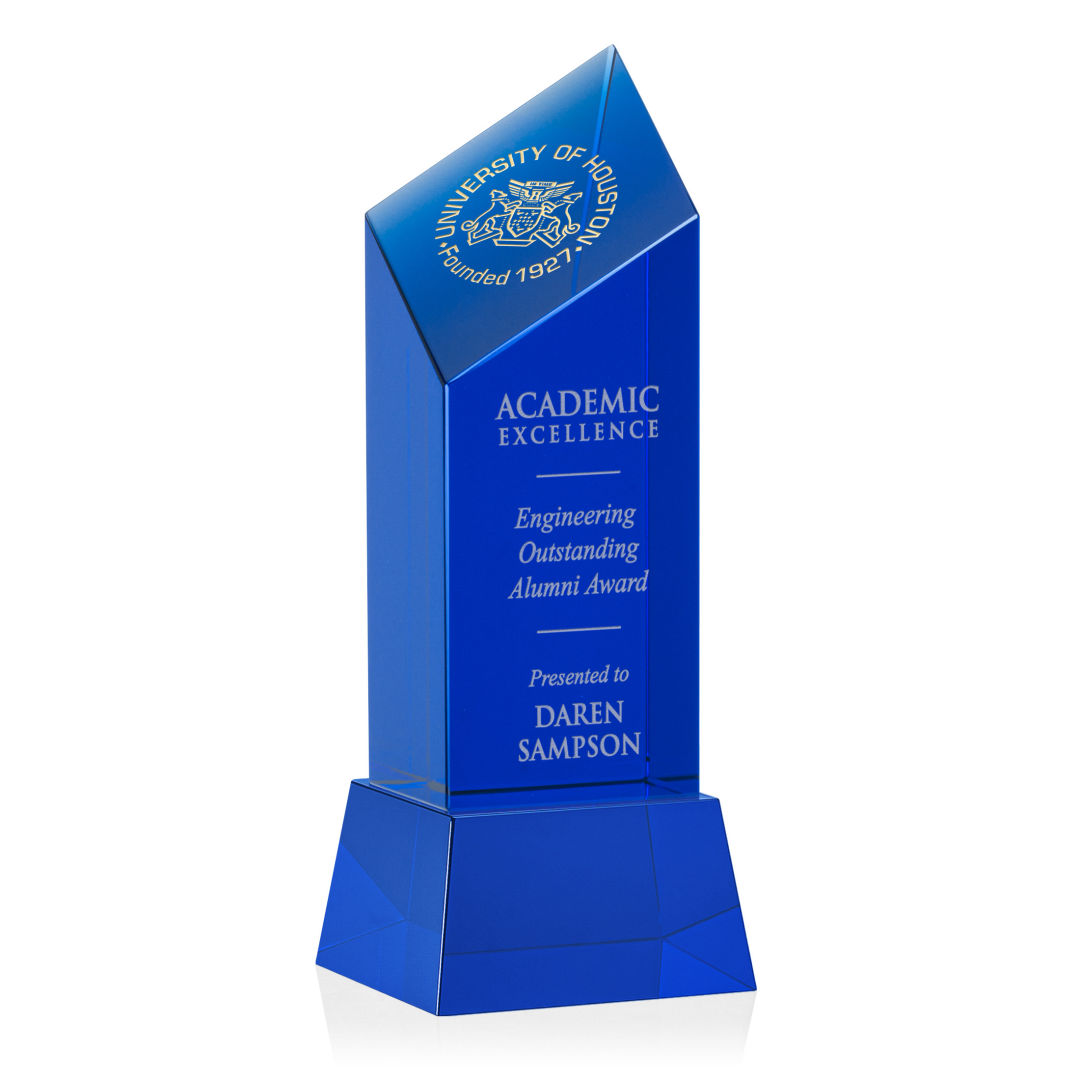 Barone Blue Award on Base - Blue 7
