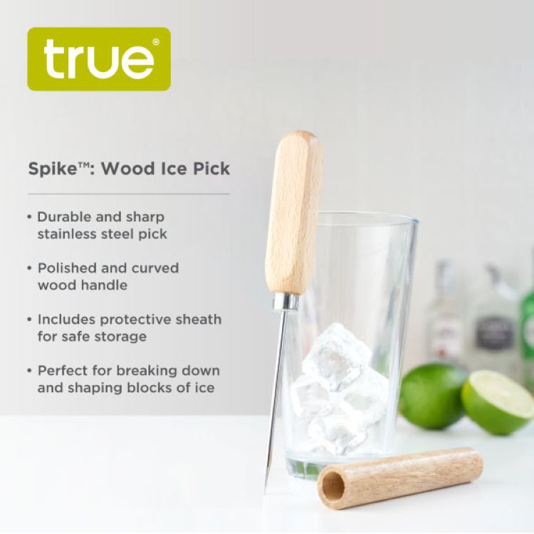 True® Spike™: Wood Ice Pick 8