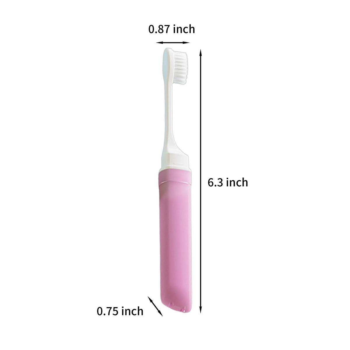 Folding Toothbrush for Business Trips and Vacations 3