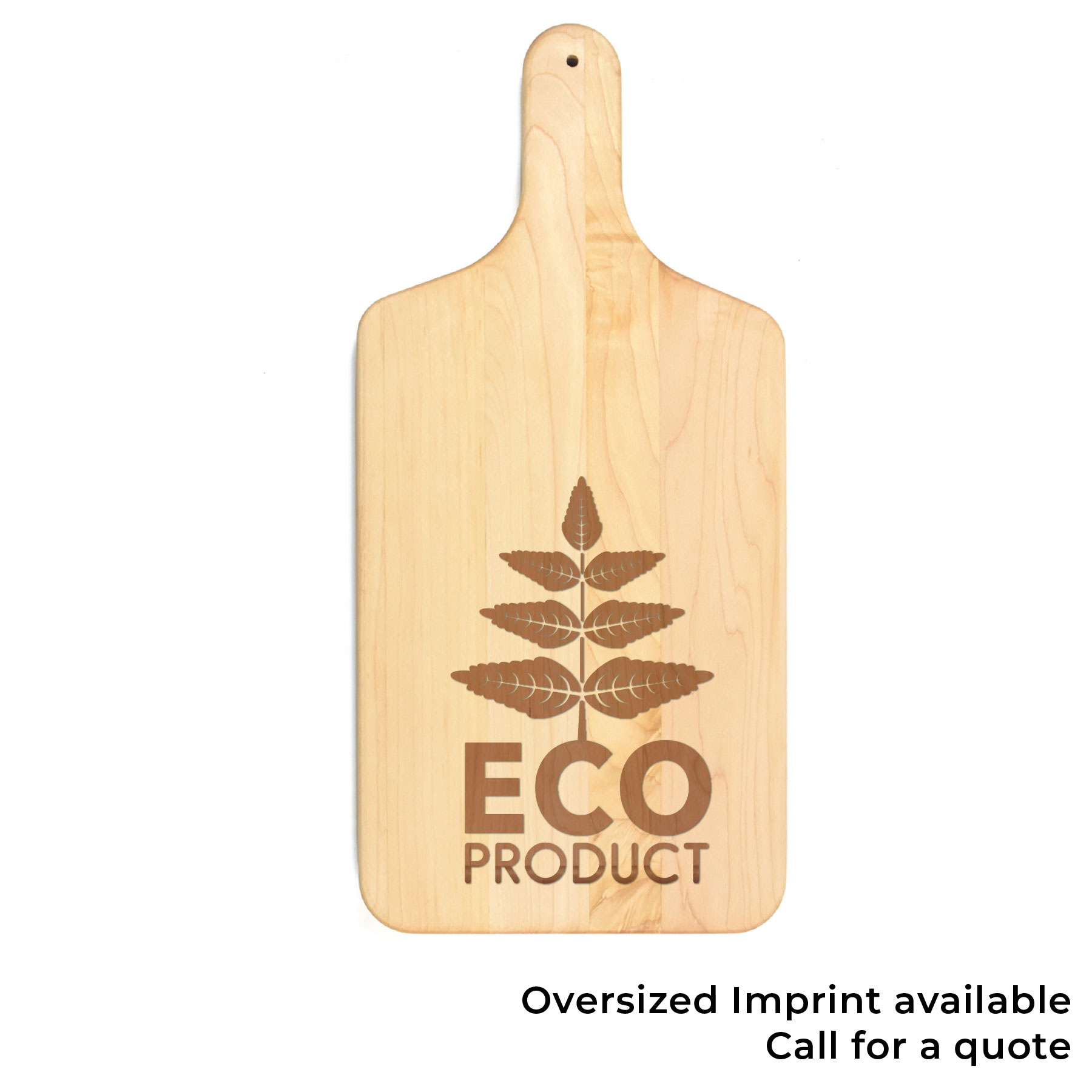 8" x 17" Maple Paddle Cutting Board 3