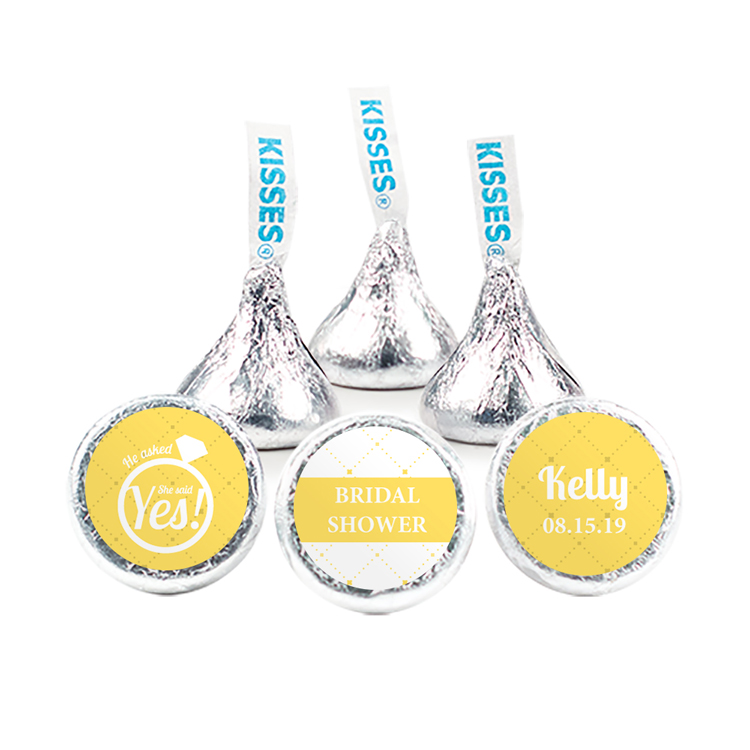Wedding Photo Design - Hershey's Kisses w/ Full Color Label 11