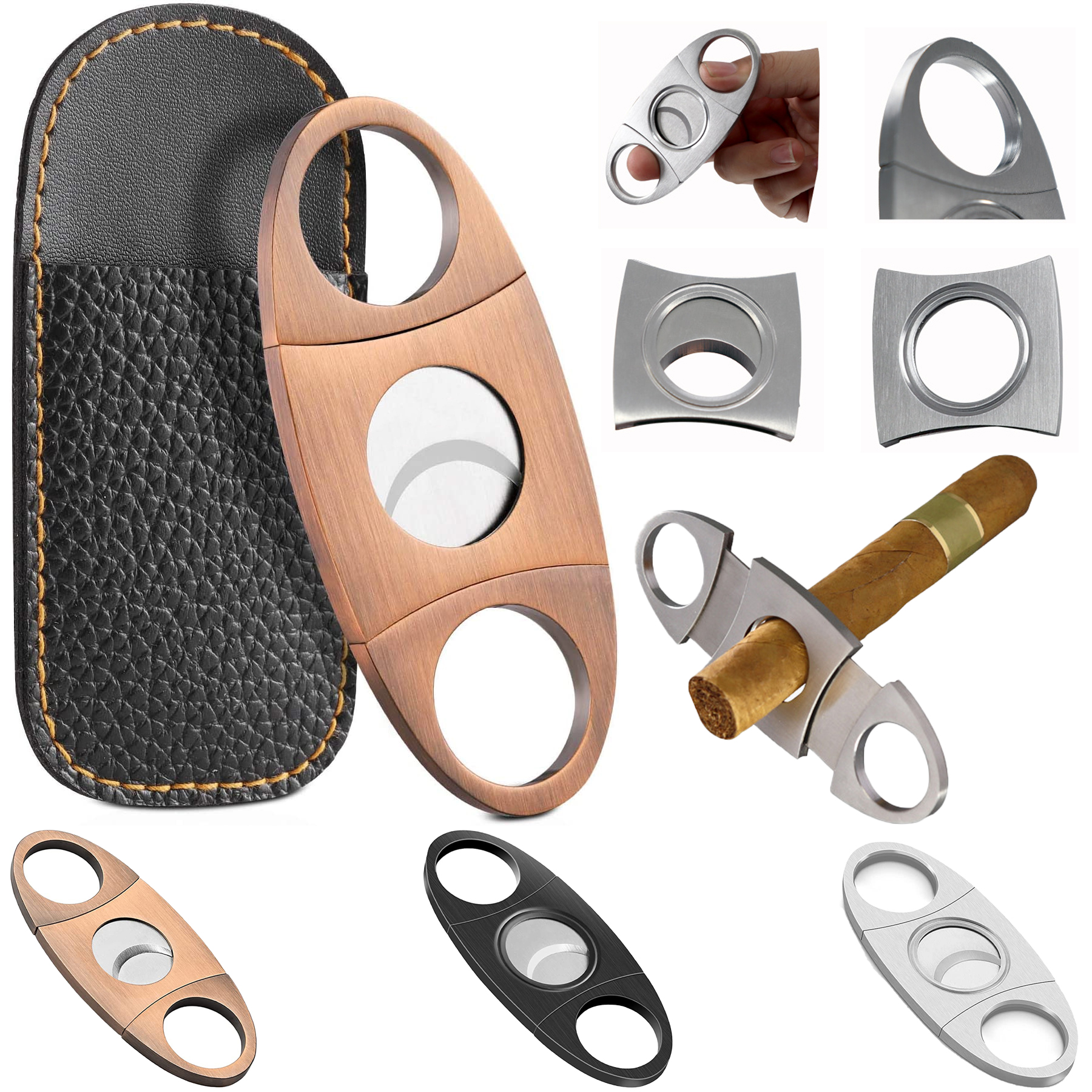 Stainless Steel Cigar Cutter 1