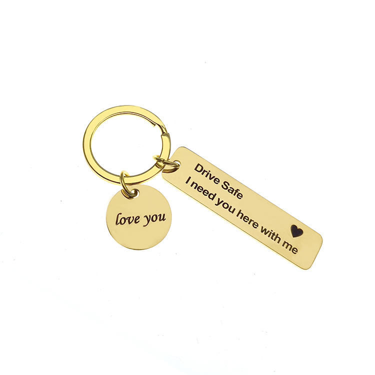 Stainless Steel Pendants Keychain 7