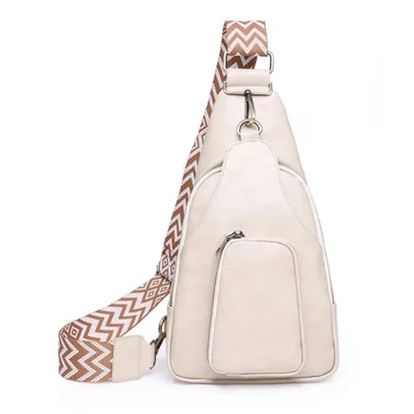 Stylish Custom Vegan Leather Sling Bag 6