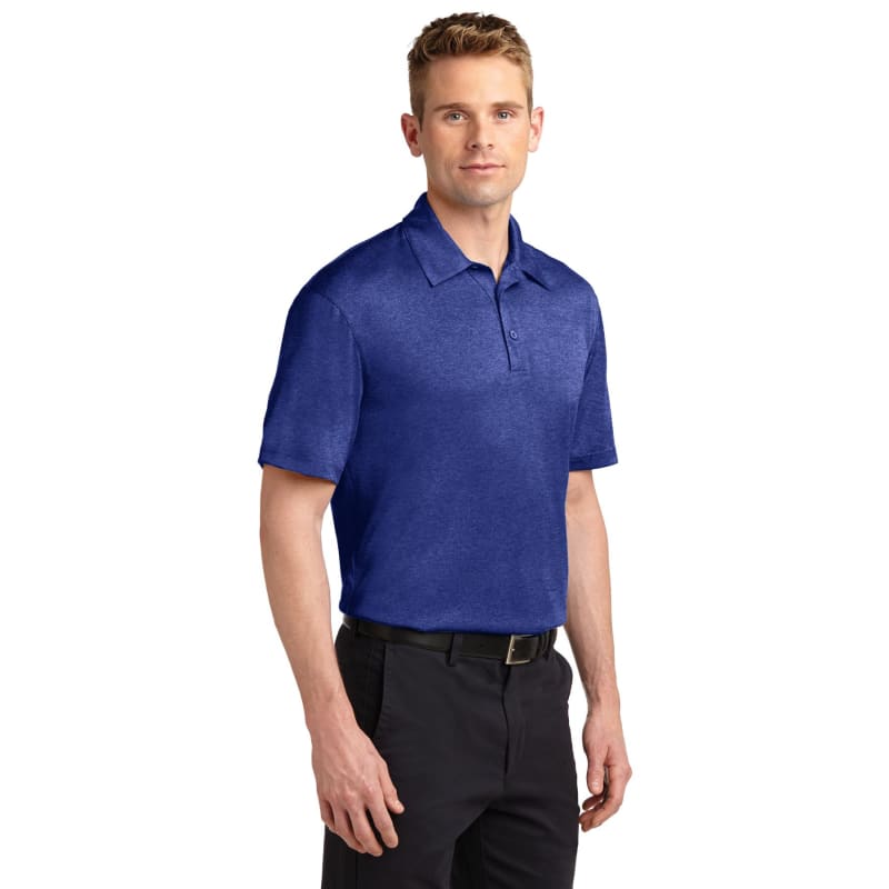 Sport-Tek Heather Contender Polo. 42