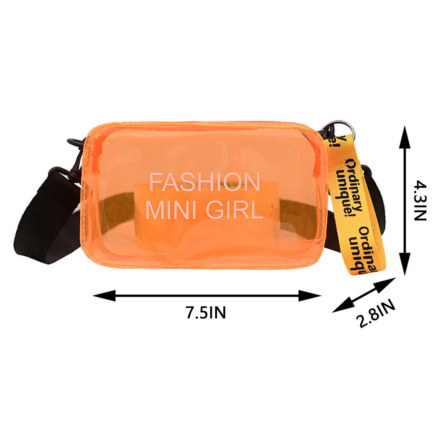 PVC Mini Clear Crossbody Bag 5
