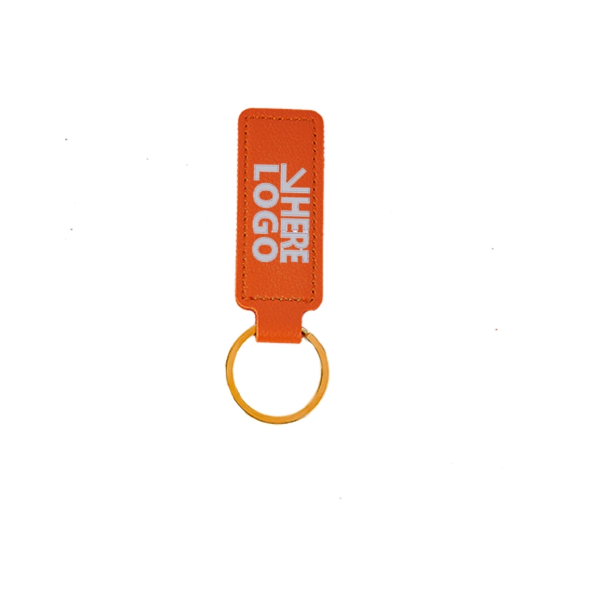 Full Color PU Leather Keychain 10