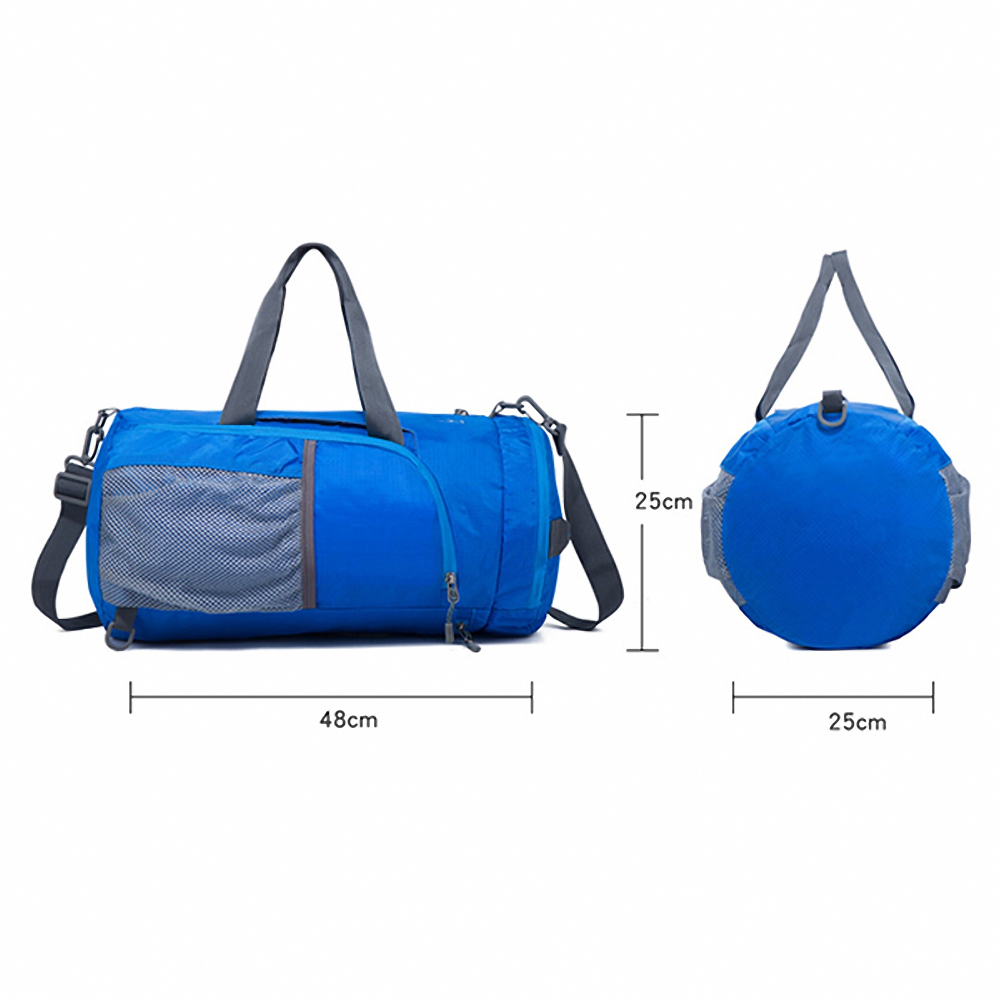 35L Foldable Sports Duffel Bag Backpack Combo 3