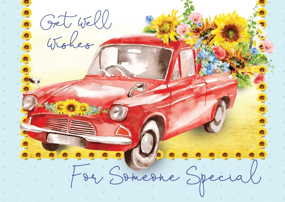 Truckload of Wishes Get Well Cards 1