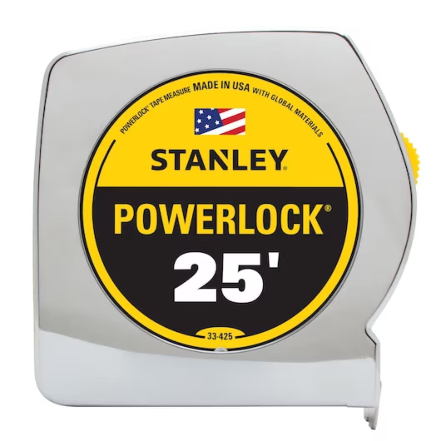 25 ft. Stanley Tools® USA-Made PowerLock® Tape Measure 7
