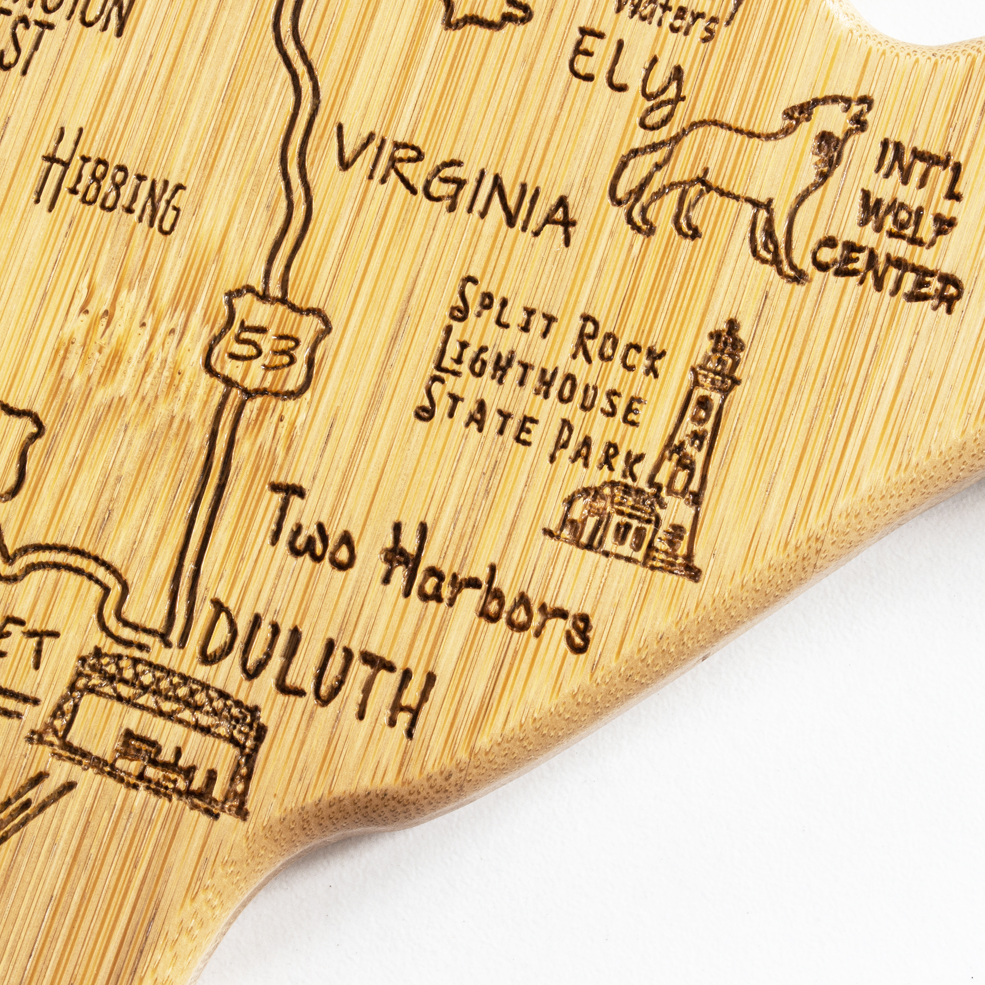 Destination Minnesota Cutting & Serving Board 9