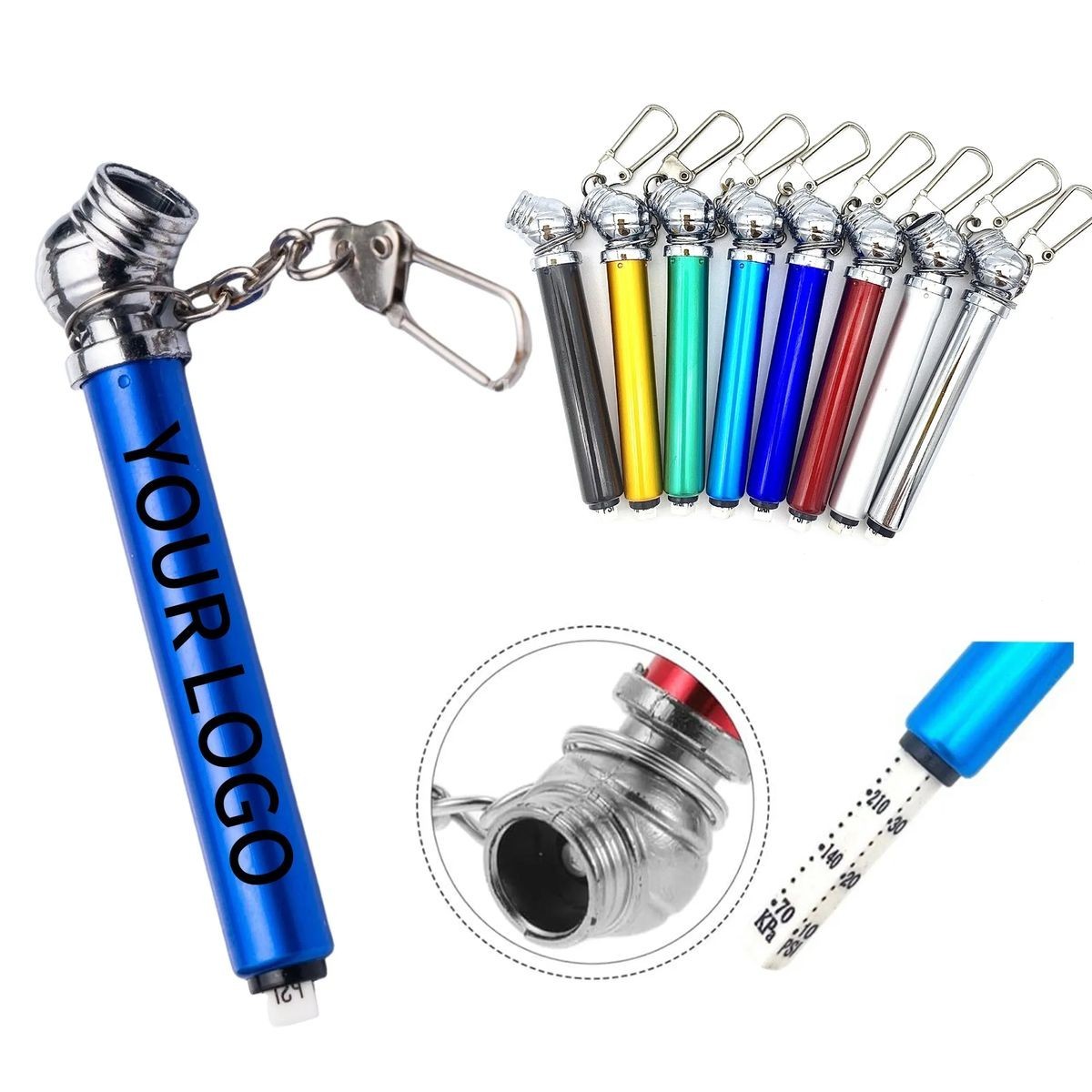 Mini Tire Pressure Keychain Tool 3