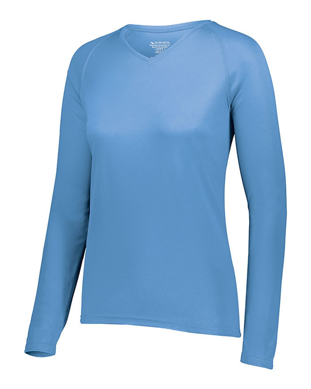 Women's Attain Wicking Long Sleeve V-Neck T-Shirt - 2797 19