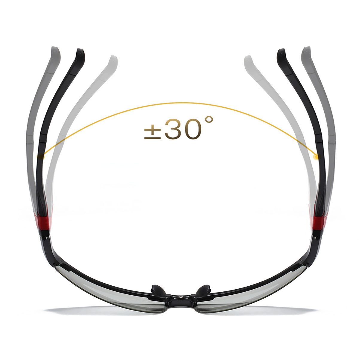 Color change Polarized light Golf Fishing Outdoor Sunglasses 3