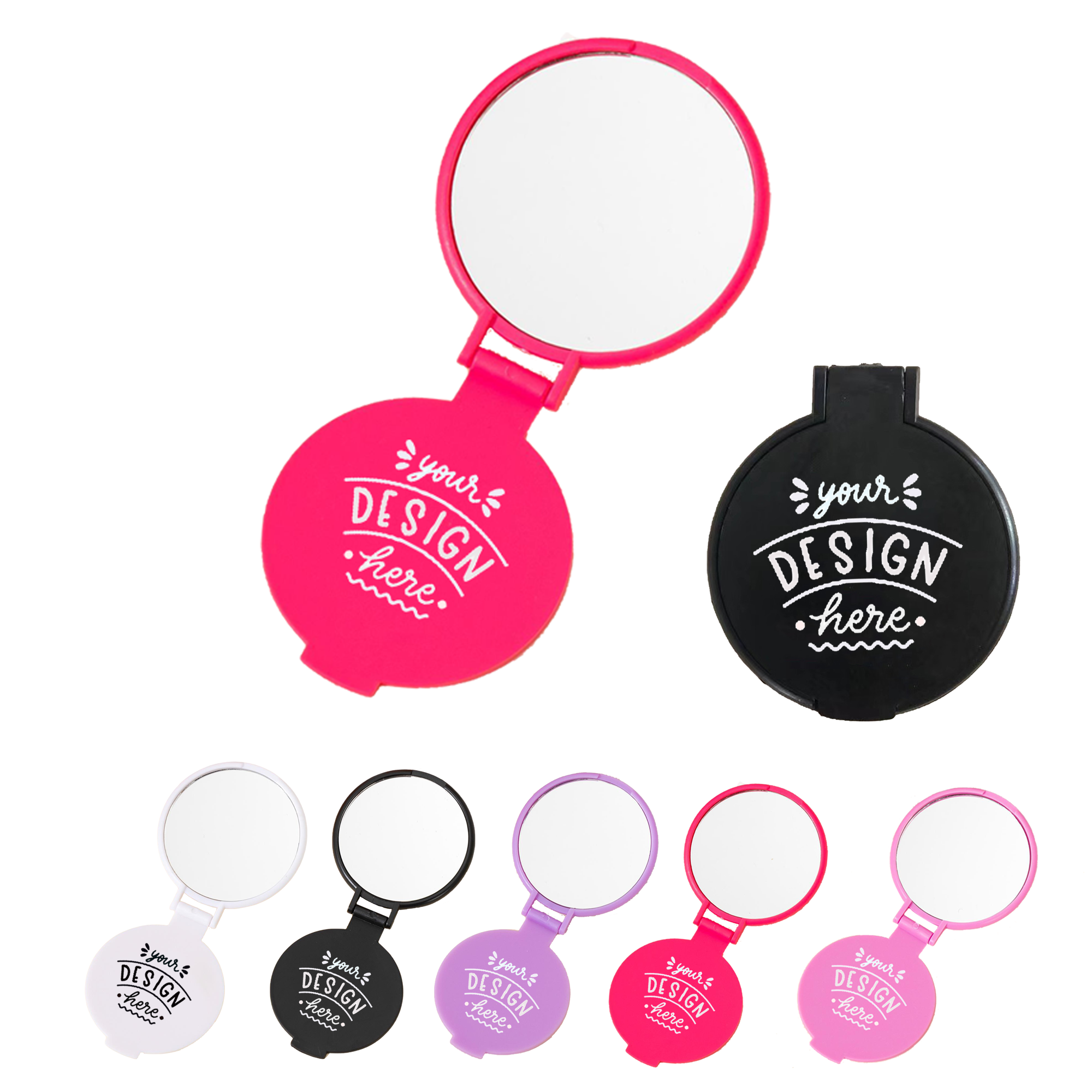 MOQ 20 PCS Promotional Foldable Mirror 3
