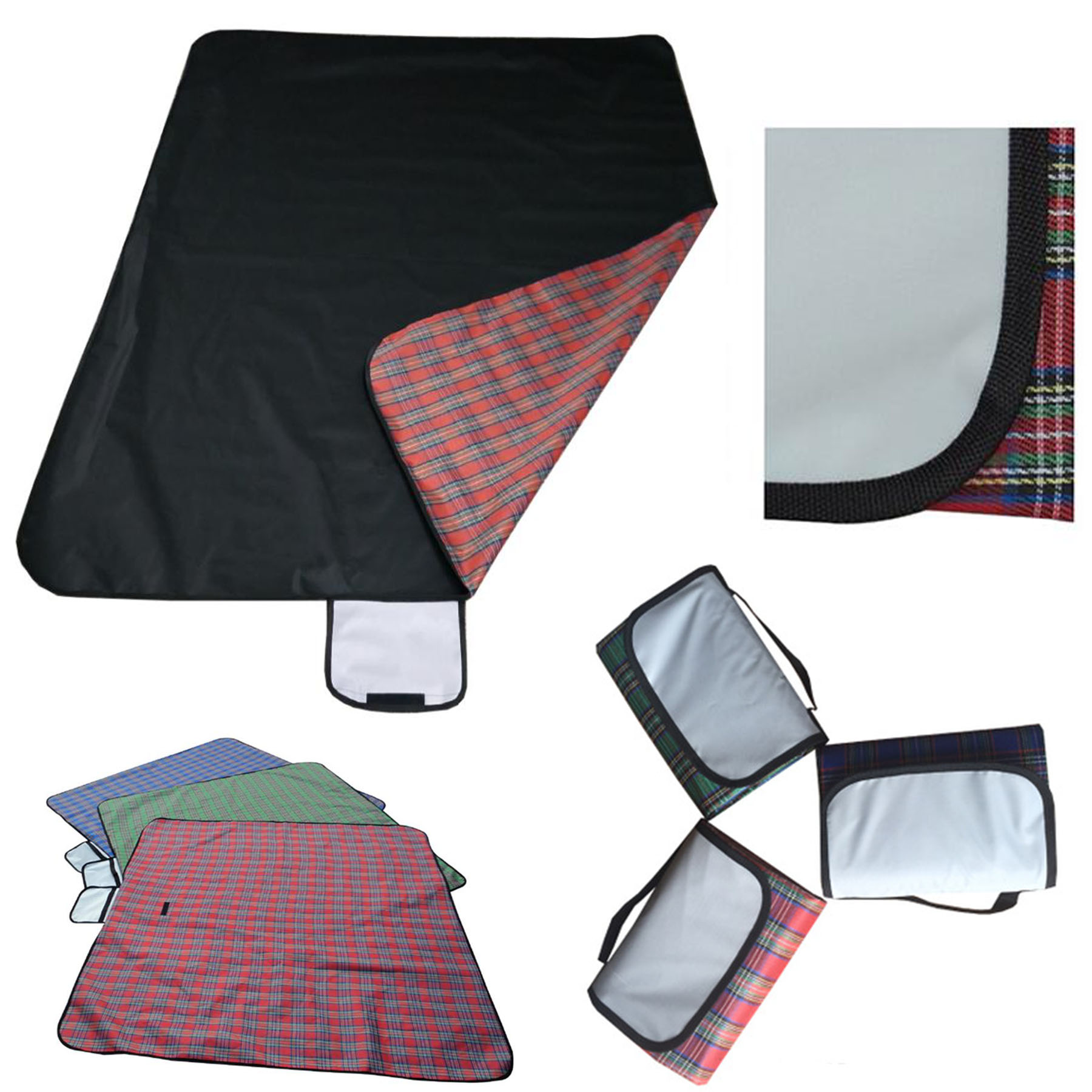 Plaid Picnic Mat 2