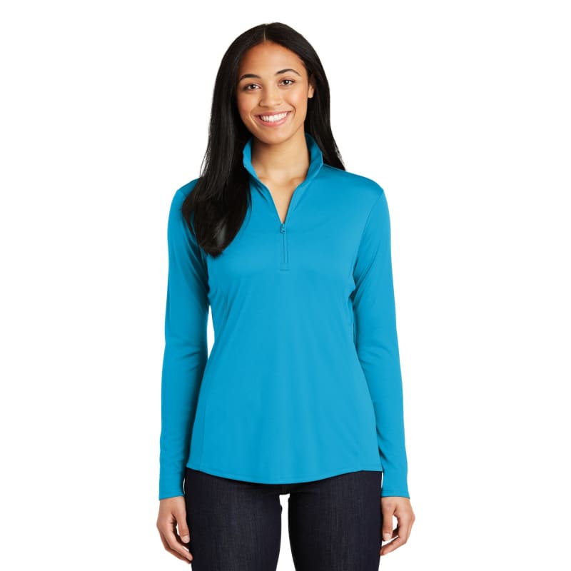 Sport-Tek Women's PosiCharge Competitor 1/4-Zip Pullover., custom hoodie or sweatshirt with logo imprint 2