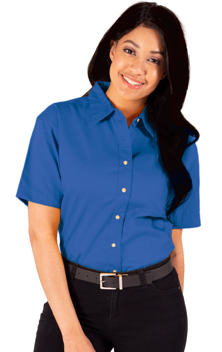 Ladies' Scotchgard Twill Short-Sleeve Shirt 35