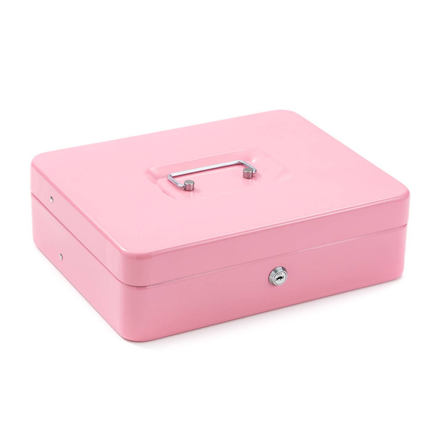 Small Cash Box w/ Lock and Slot 1
