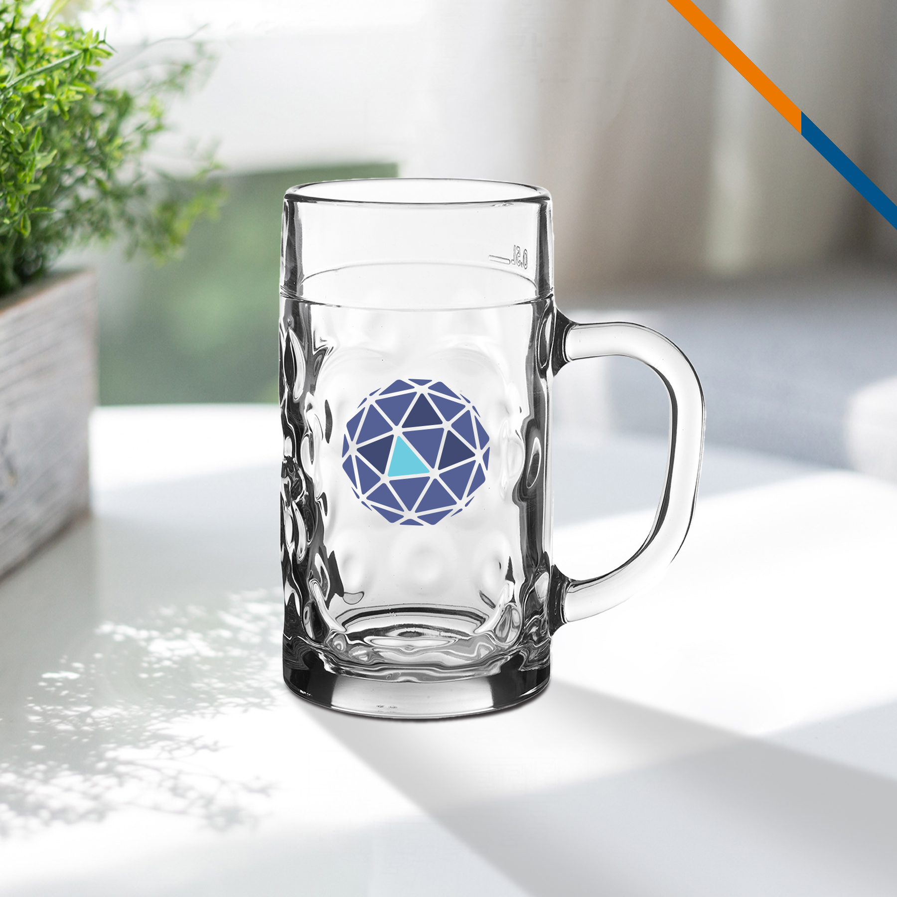 Libbey Senti Beer Mugs - 22 OZ. 2