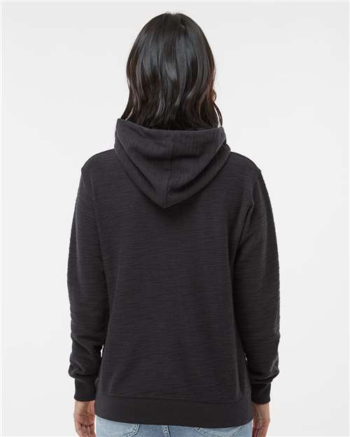 Women's French Terry Sport Lace Scuba Hooded Sweatshirt - 8694 20