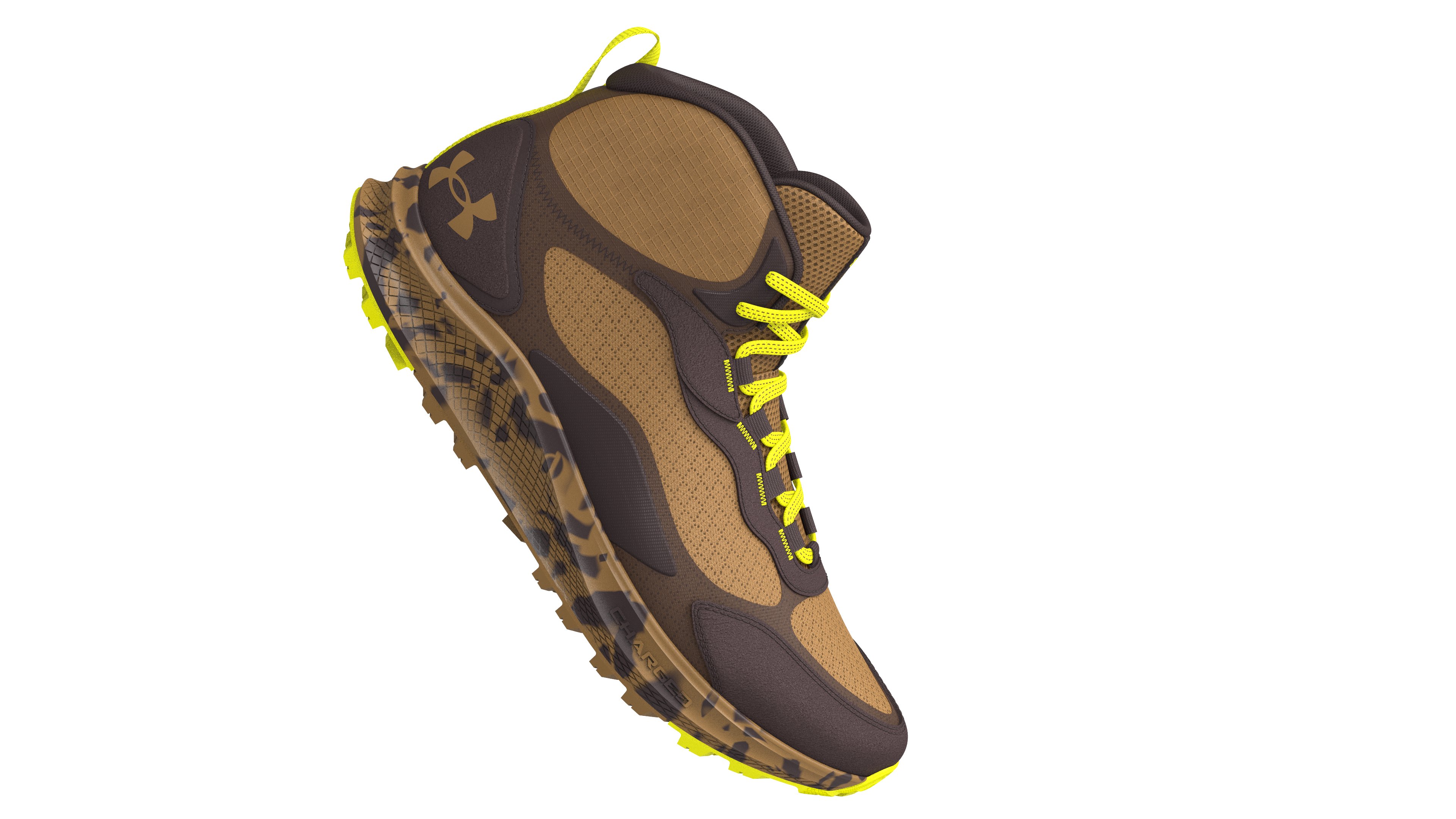 UA Charged Bandit Trek 2 Print Men's Hiking Shoes 7