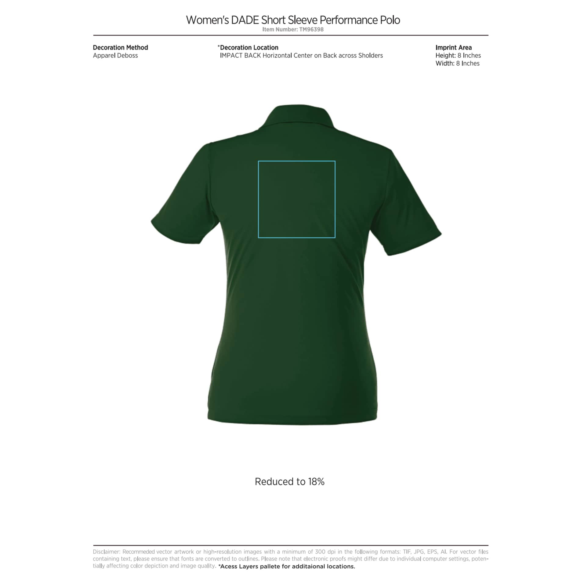 Women's DADE Short Sleeve Polo 93