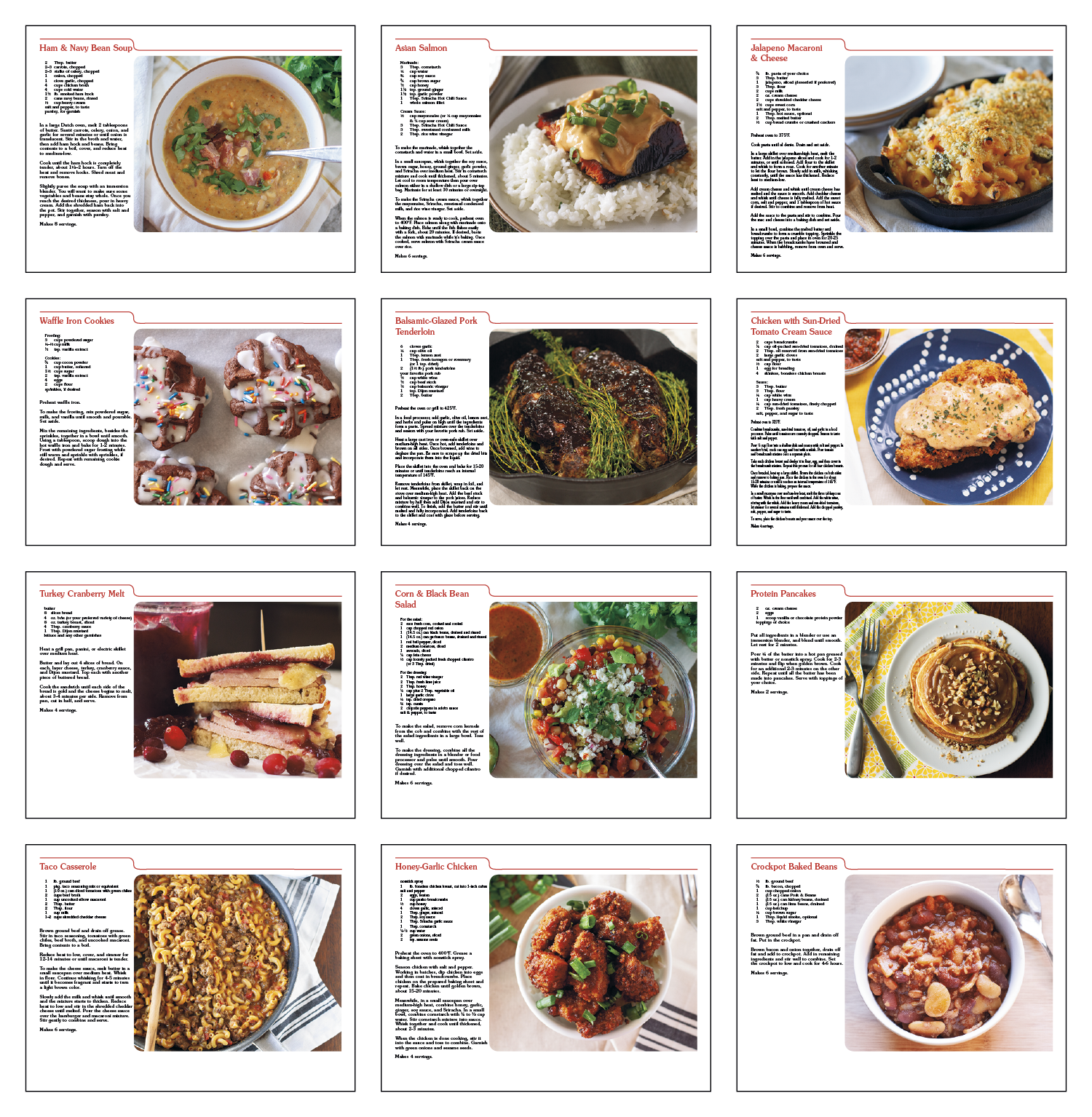 Triumph® Calendars Recipe Calendar 89
