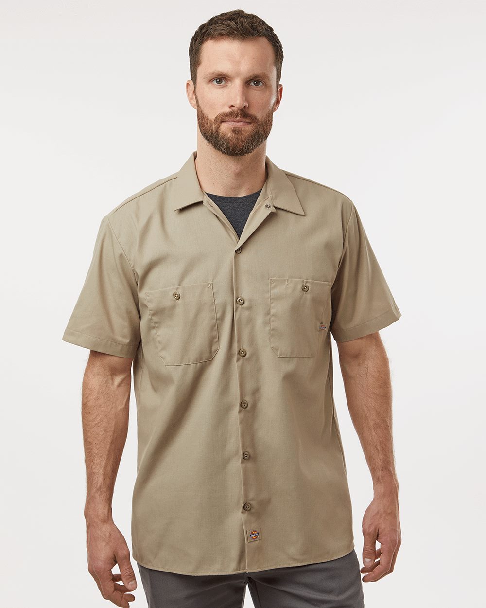 Industrial Short Sleeve Work Shirt Tall Sizes