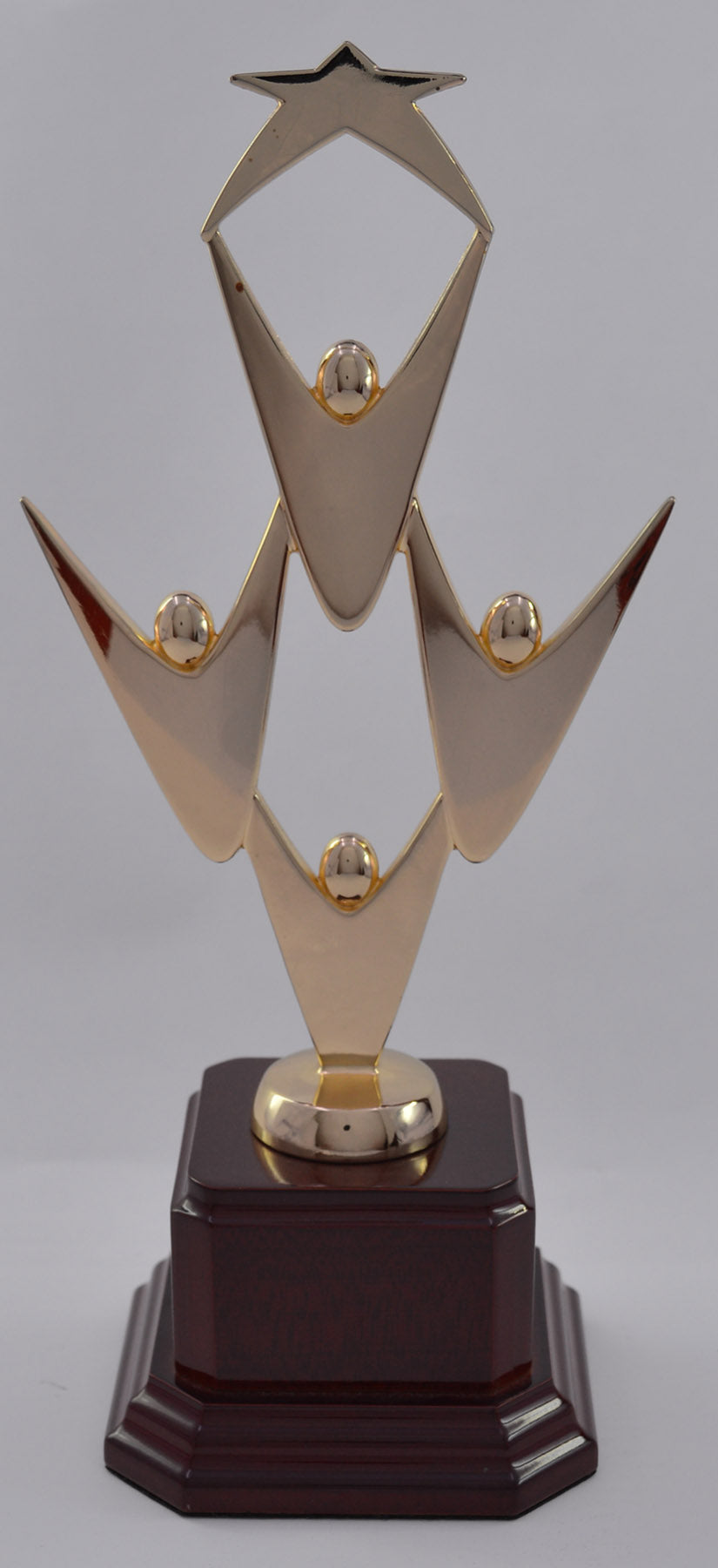 Teamwork Award With Star On Base 3