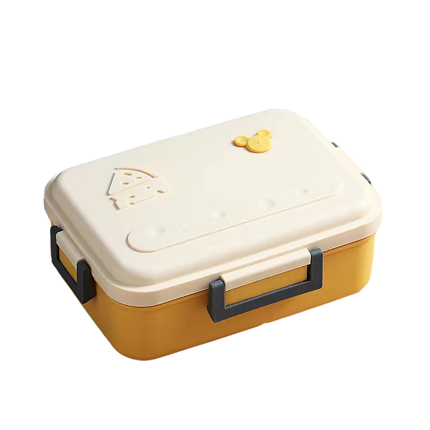 2 Compartments Leak Proof Lunch Box w/ Vent Hole 4