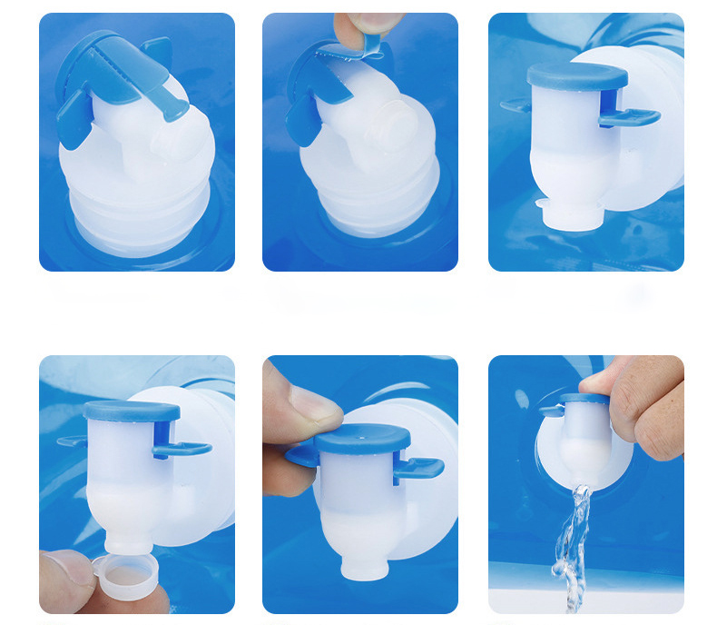 1.3 Gal Foldable Drinking Bag Water Pouch 2