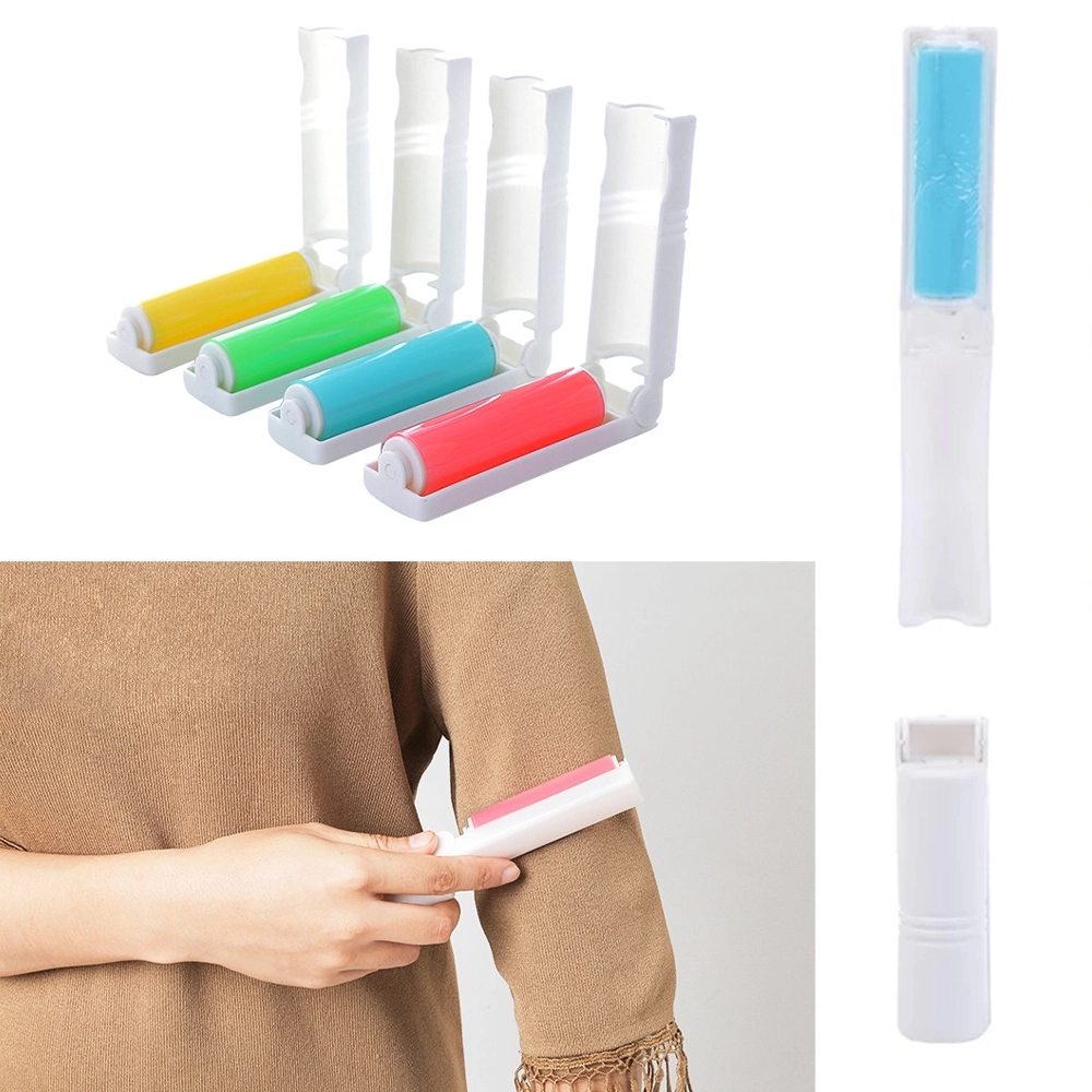 Mini Lint Roller Brush Hair Fabric Remover 1