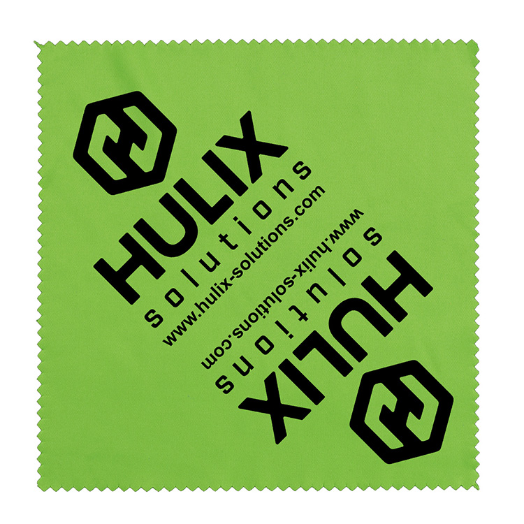 "ONECLEANSCREEN" 6" X 6" 100% Microfiber Recycled RPET Polyester Cleaning Cloth & Screen Cleaner 37