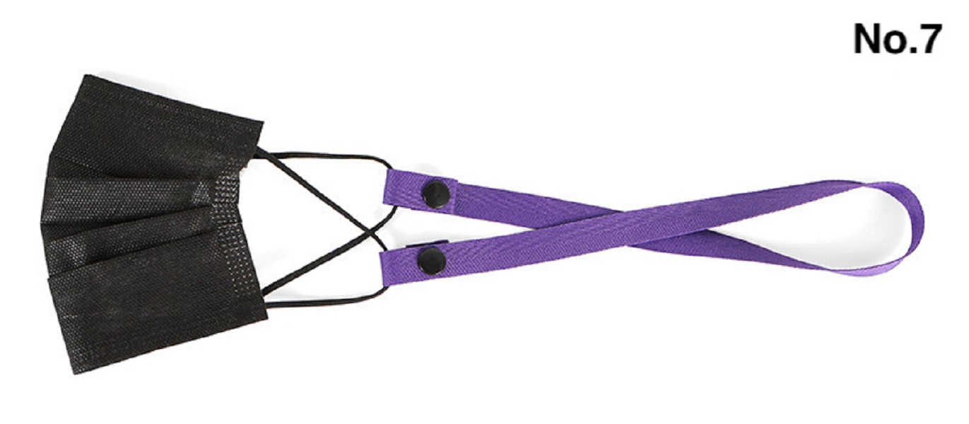 Polyester Lanyards Mask Holder Clip 8