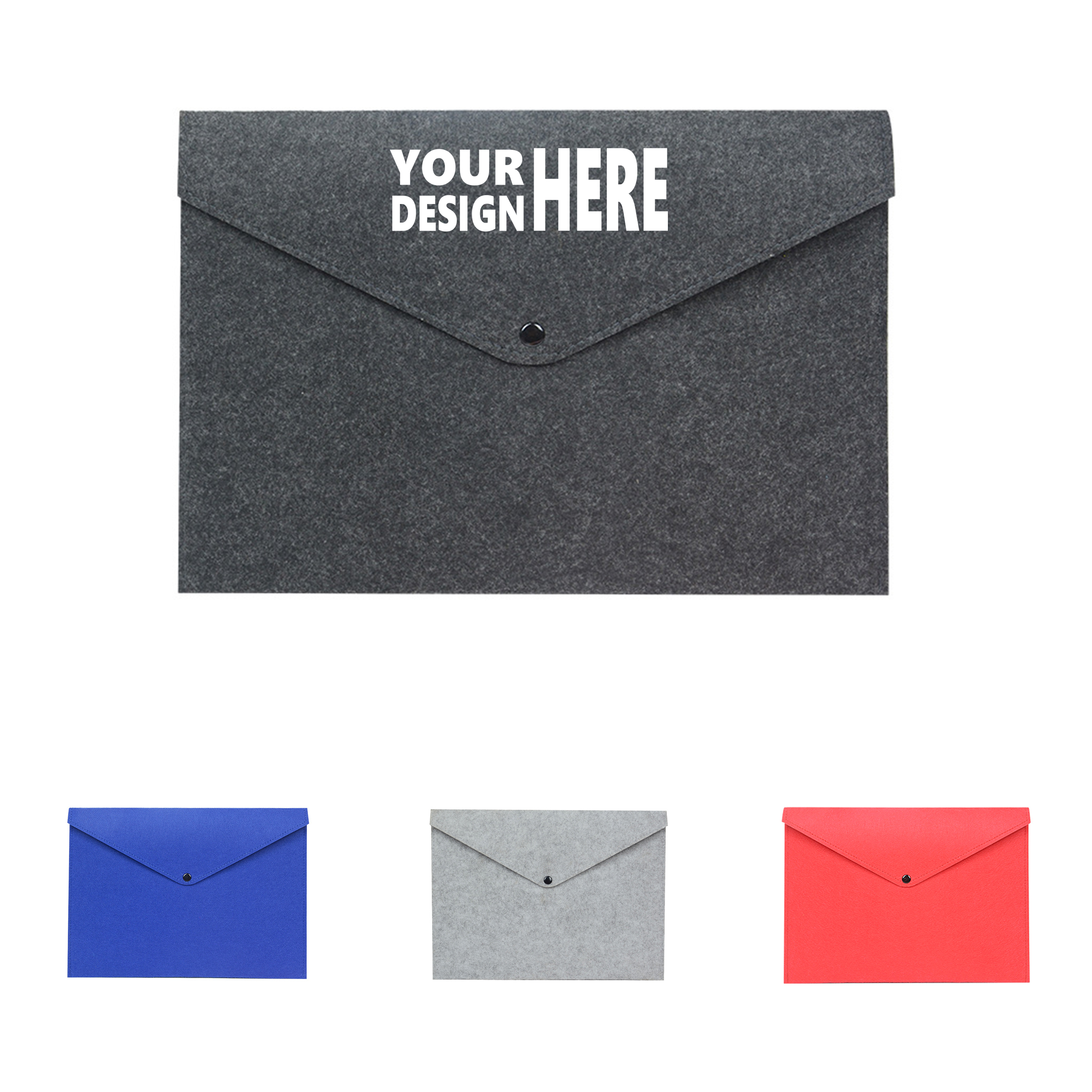 Sustainable Felt Document Organizer 5