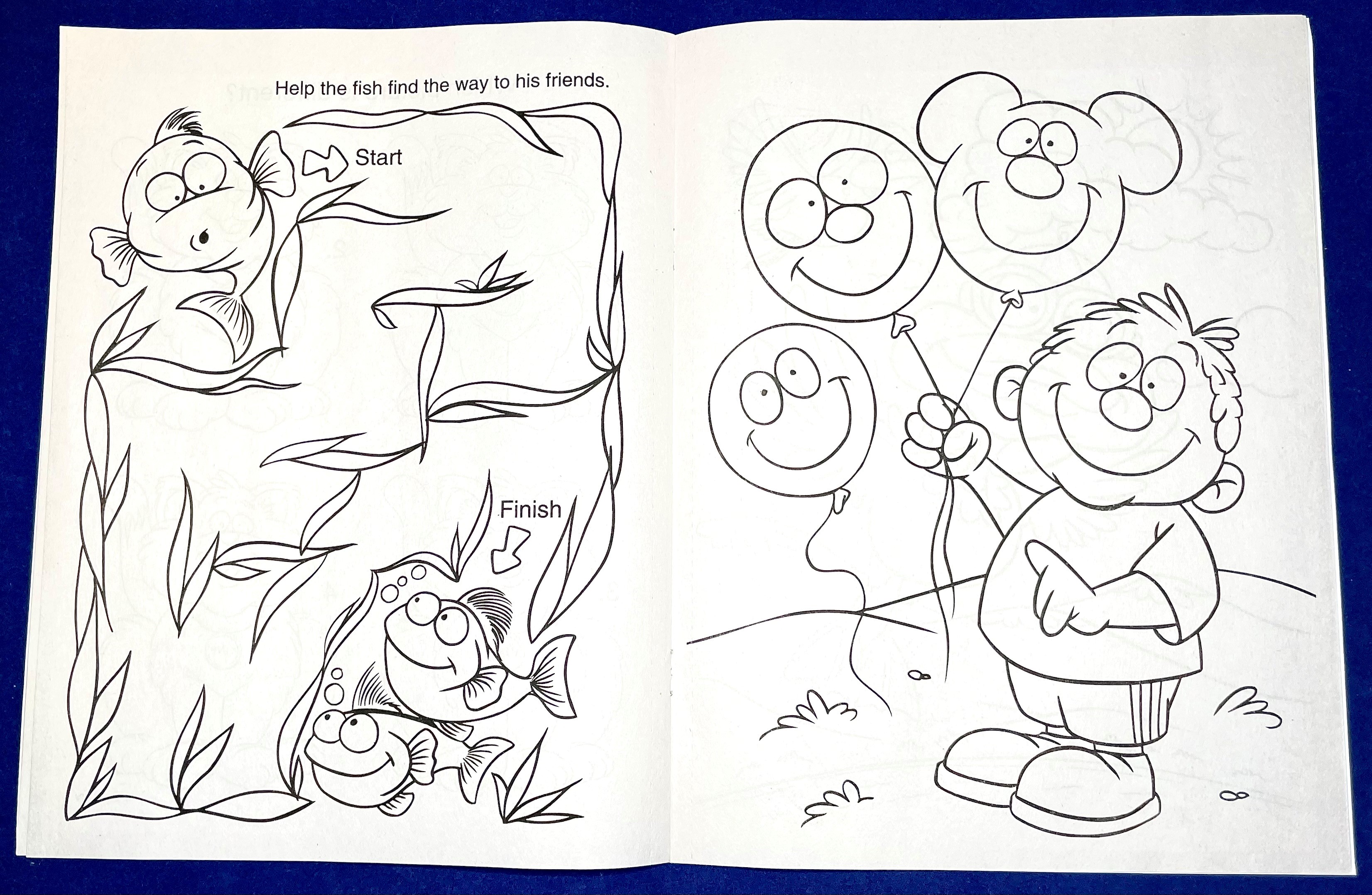 COLORING BOOK - Coloring Friends Coloring & Activity Book 2