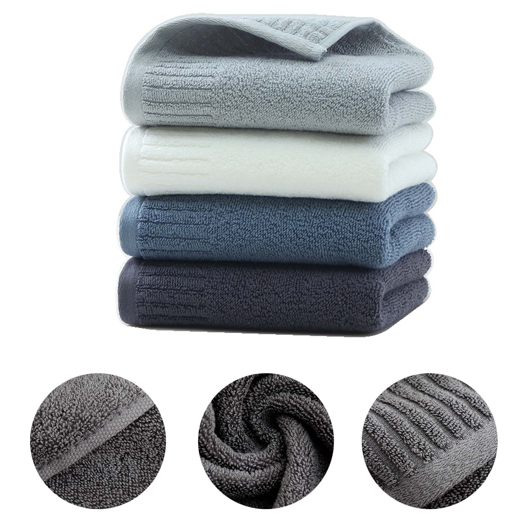 Absorbent Quick Dry Cotton Face Towels 2