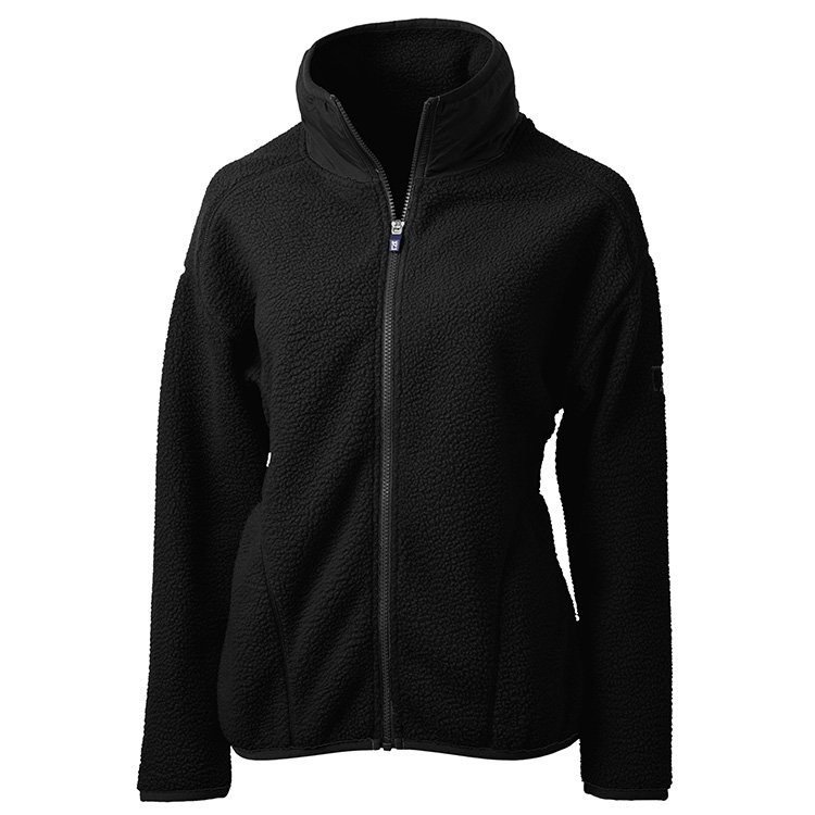 Cutter and Buck Ladies Cascade Eco Sherpa Fleece Jacket 2