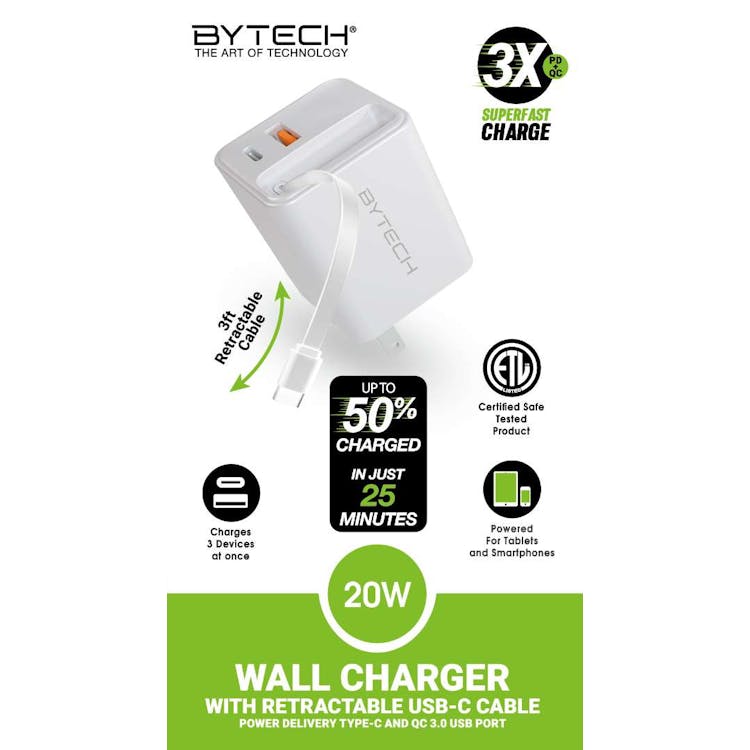 Type C Wall Chargers - White 2
