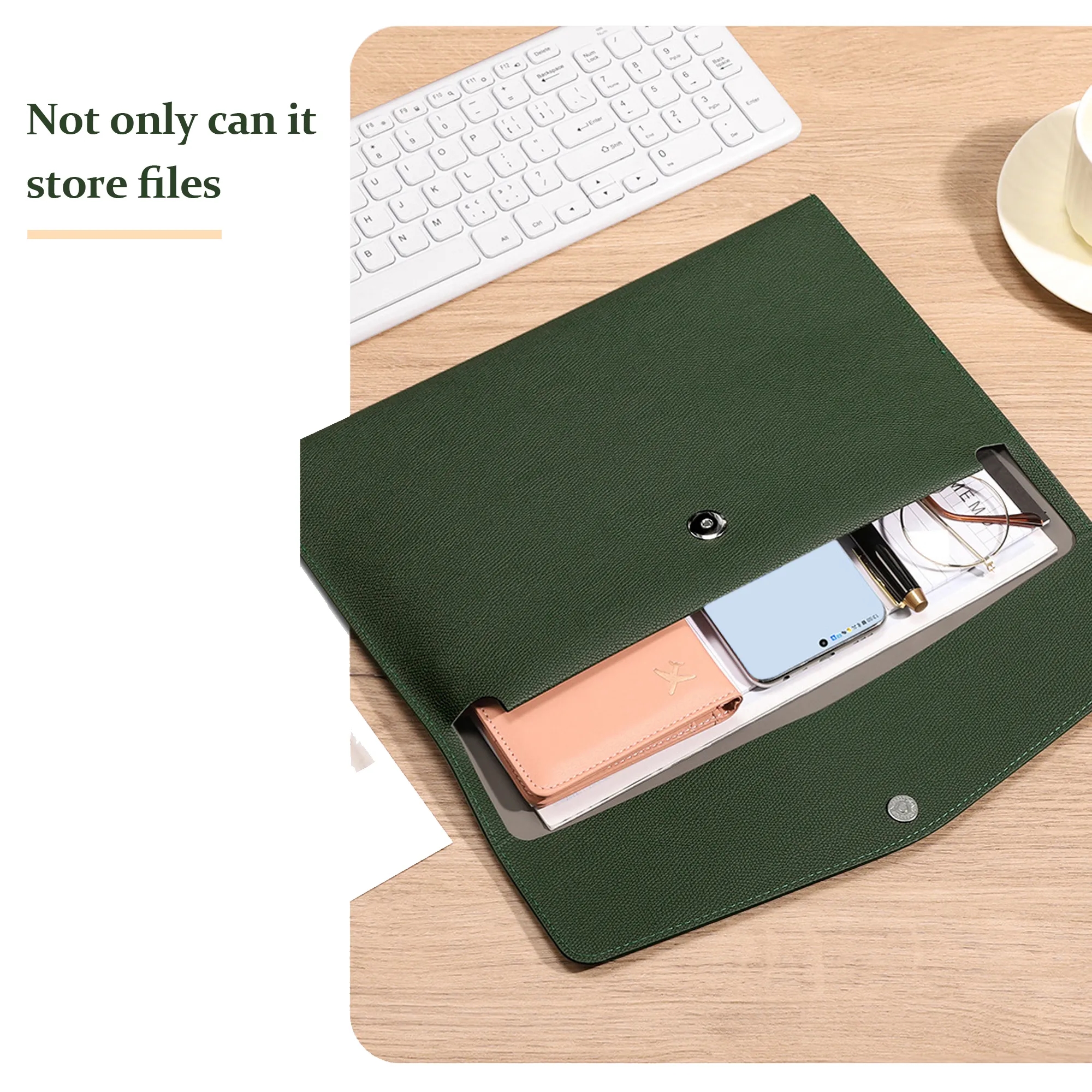 Leather Business Document Holder Free Shipping 6