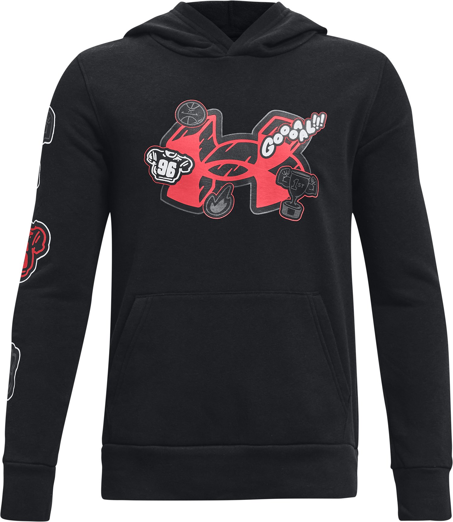Boys' UA Rival Fleece Trophies Hoodie 5